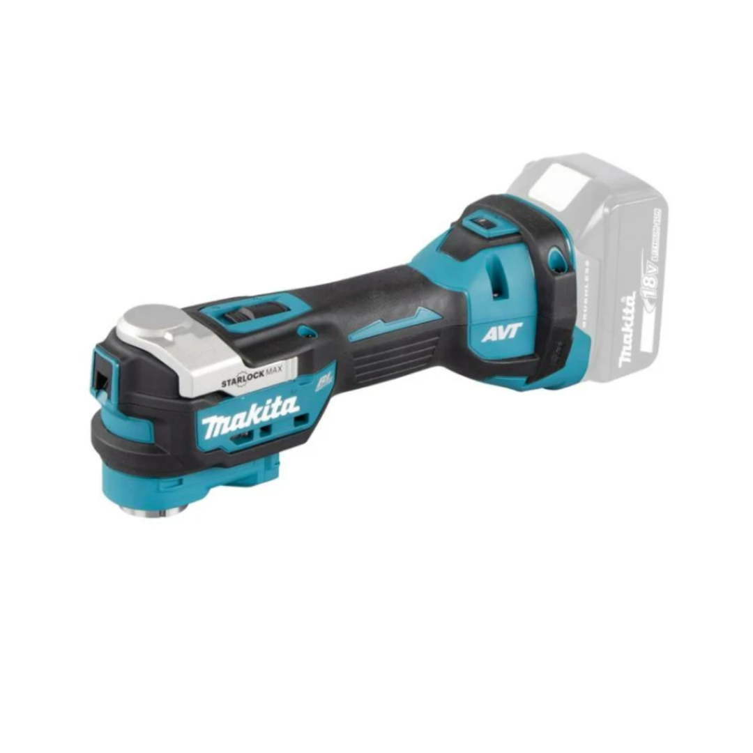Makita DTM51Z 18V LXT Multi-Tool Kit – Quick Blade Change + Dual 5.0Ah Batteries (BL1850B)