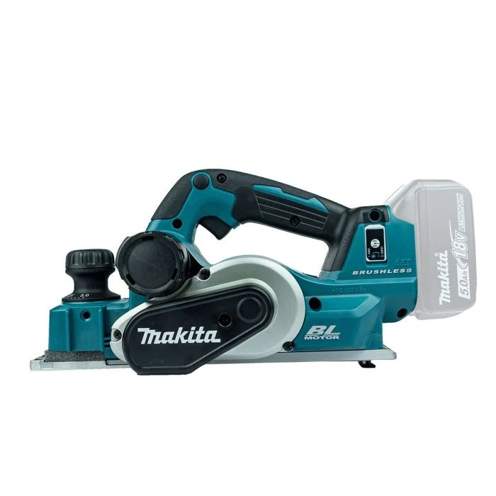 Makita 18V LXT Brushless Planer 82mm – AWS Ready | Cordless Bare Unit