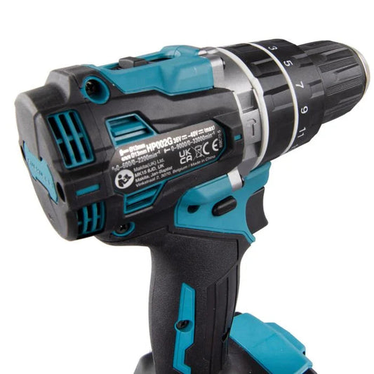 Makita 40V Max XGT Brushless Combi Drill – Heavy-Duty Power & Precision (Bare Unit + Case)