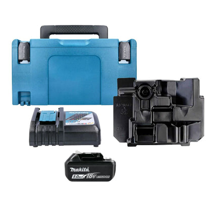 Makita DTD153RTJ 18V LXT Brushless Impact Driver Kit – 2x 5.0Ah Batteries, Rapid Charger & Makpac Case